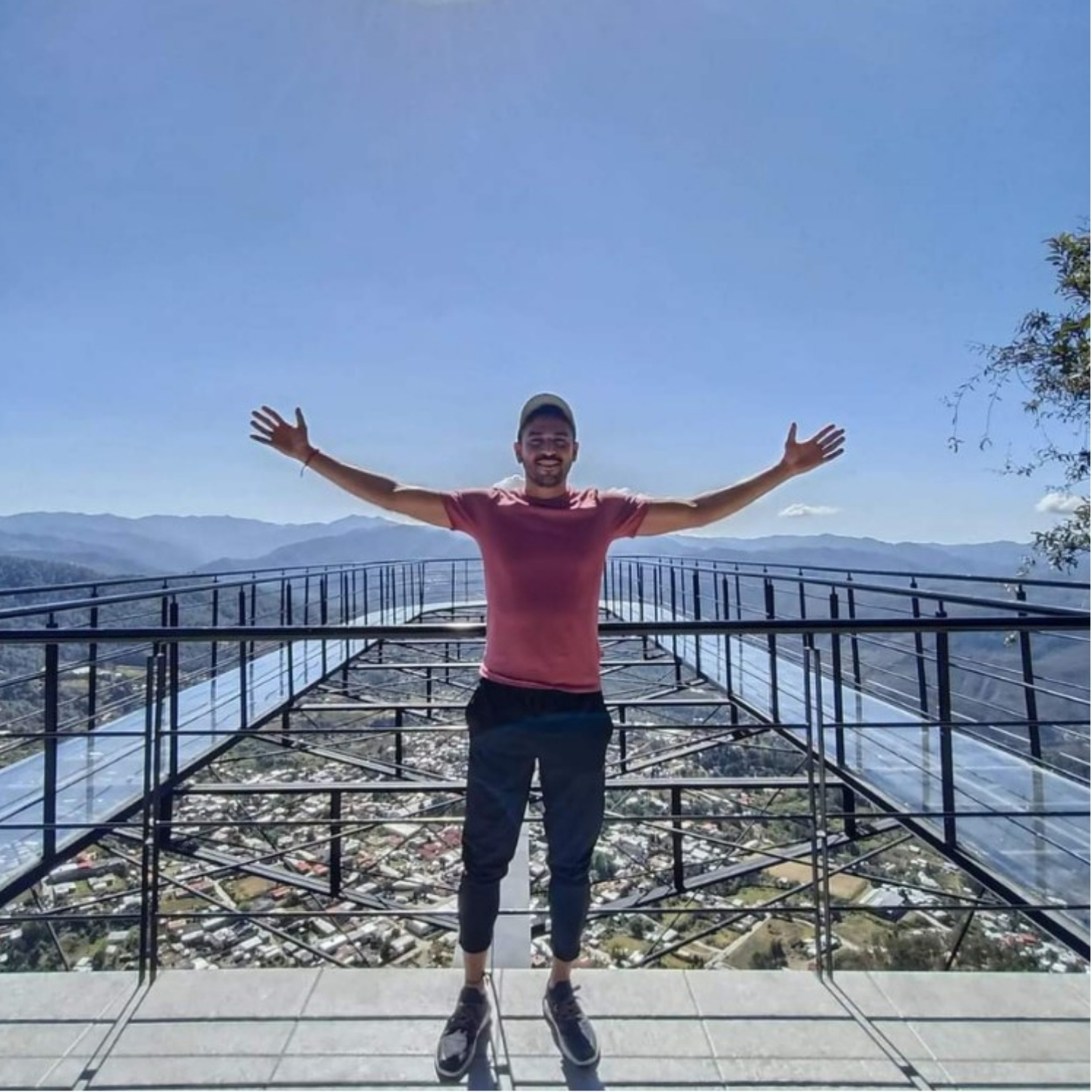 Glass Viewpoint (Ixtlán) & Mountain Villages (Northern Sierra)